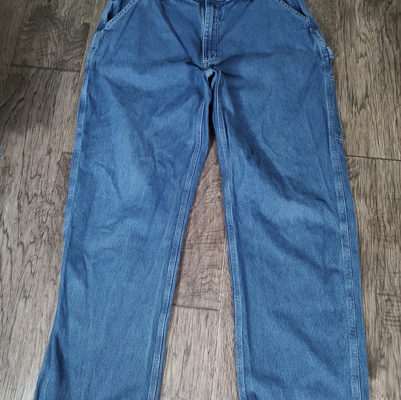 Carhartt dungaree fit carpenter jeans Men's Size 38-32 - Picture 3 of 14